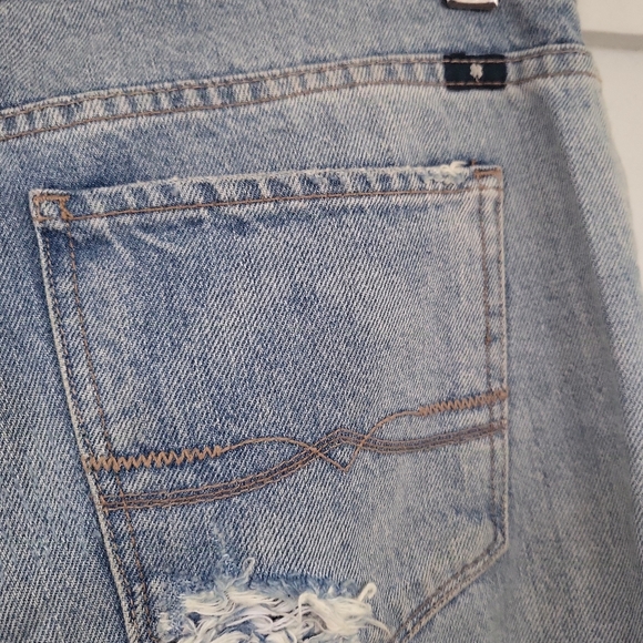 Lucky Brand Charlie Distressed Skinny Jeans Sz 2/ 26W - Picture 5 of 7